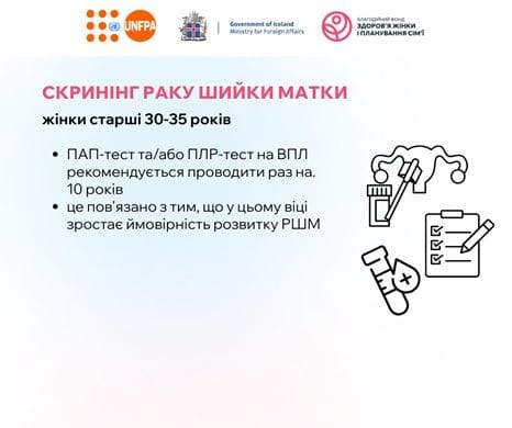 Скринінг раку шийки матки